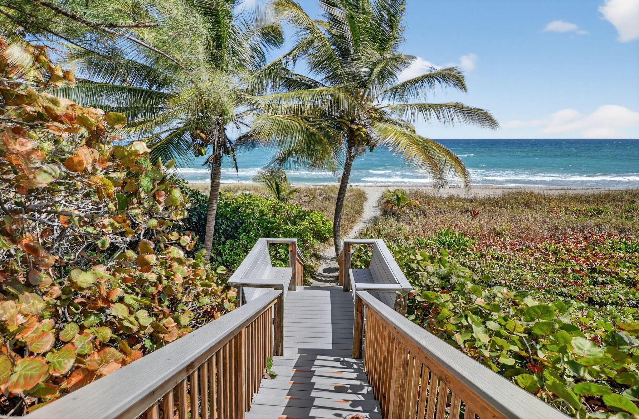 Image 4: Stairs to Private Beach