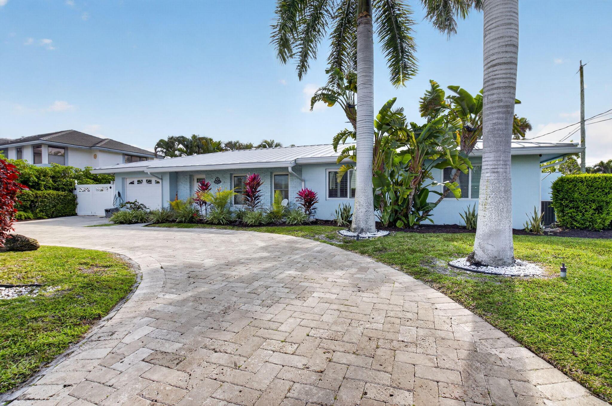 Image 3: Large Driveway, gorgeous palm trees