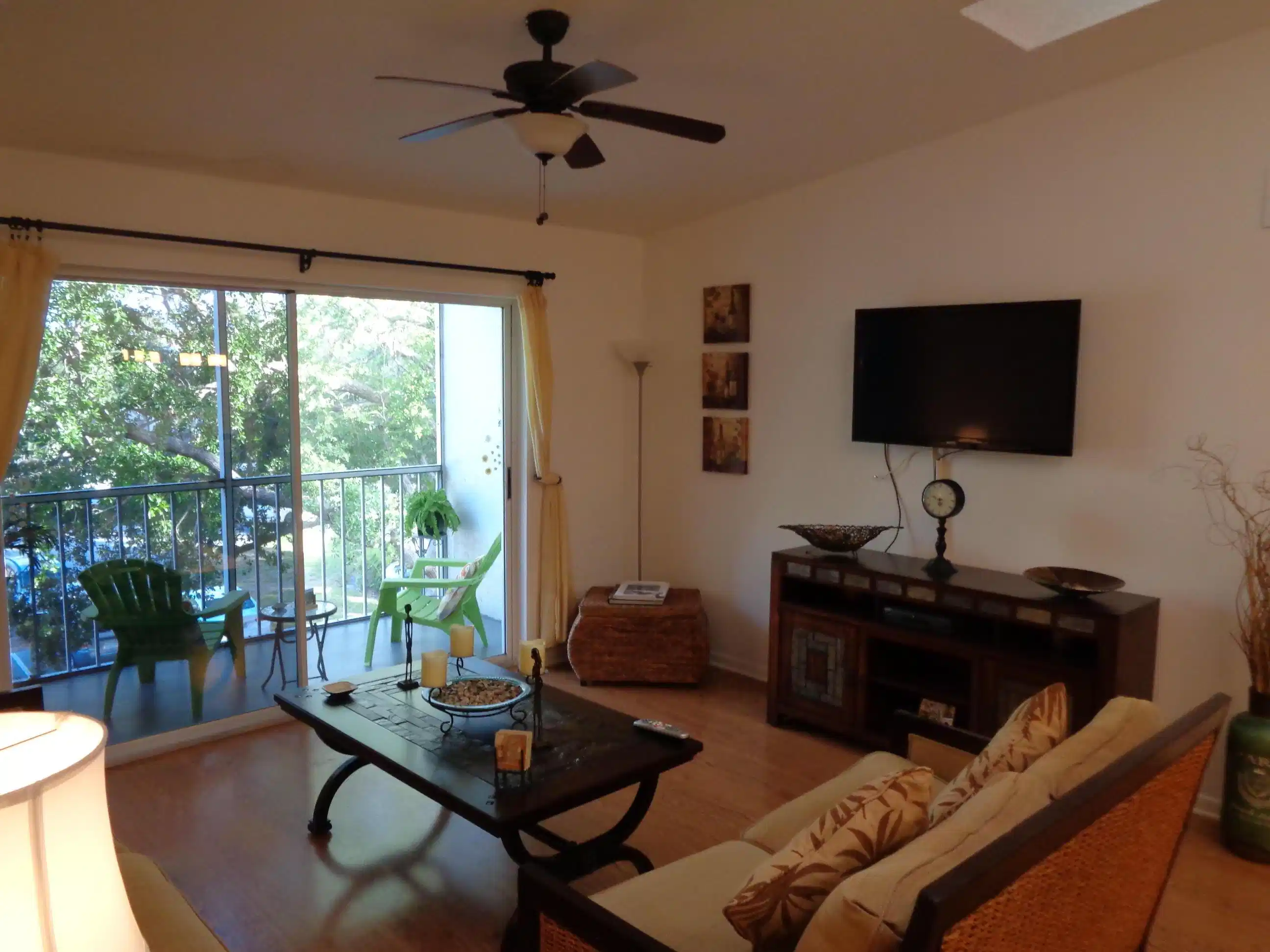 Image 1: Living Room To Balcony View