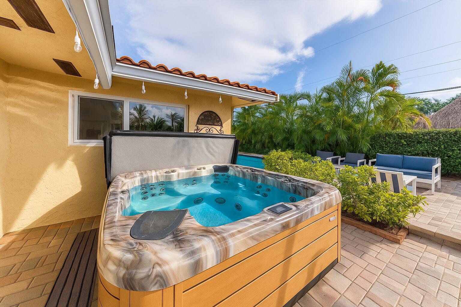 Image 4: AI generated Hot Tub