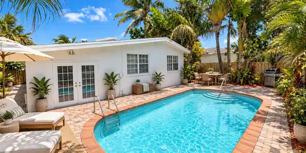Image 3: Back Yard Virtually Staged