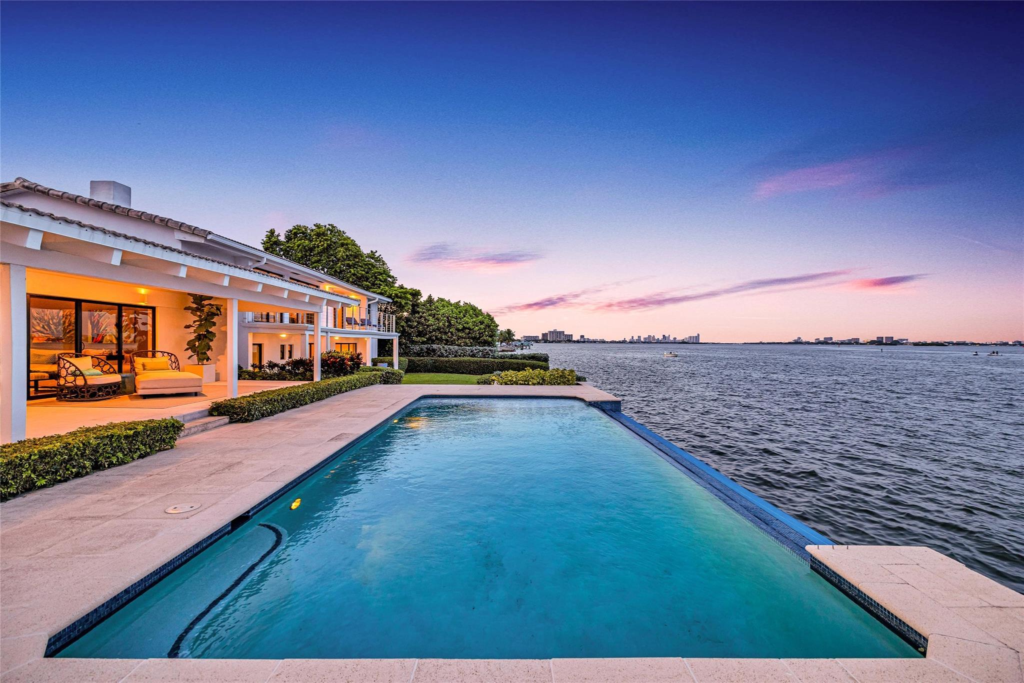 Image 1: The Golden Hour on Biscayne Bay