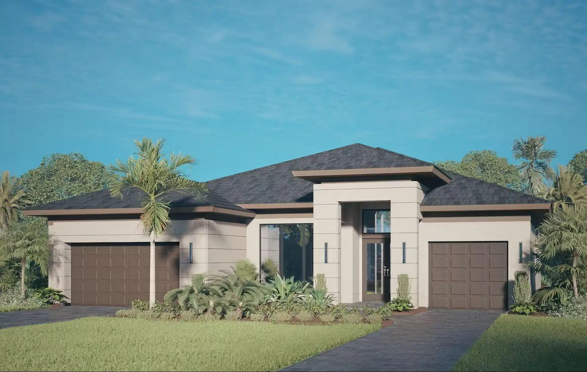 Image 1: Renata-58 Contemporary Elevation