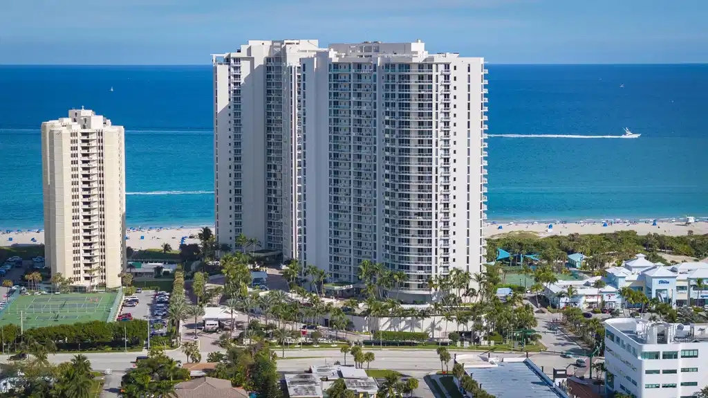 Image 1: 2700 N Ocean Dr 2206 Aerials -16