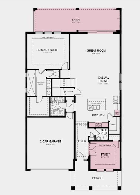Image 2: Additional Highlights Include: gourmet kitchen, tr