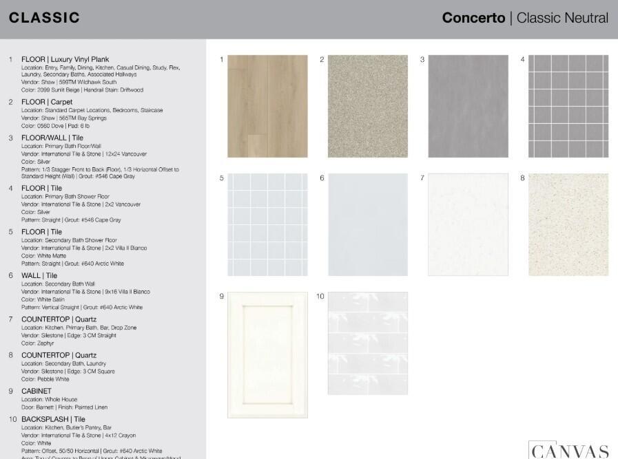Image 4: 593 SE Ranch Oak Circle design selections. Home is