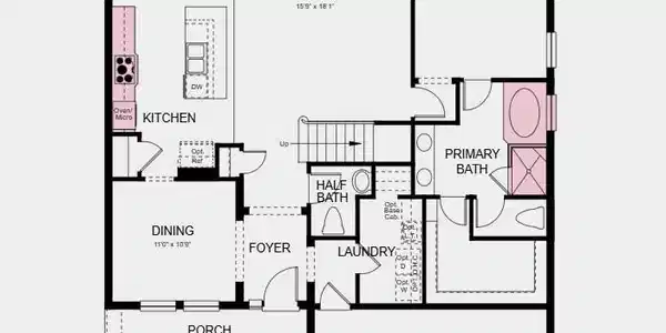Image 2: First Floor Plan - Additional Highlights Include: