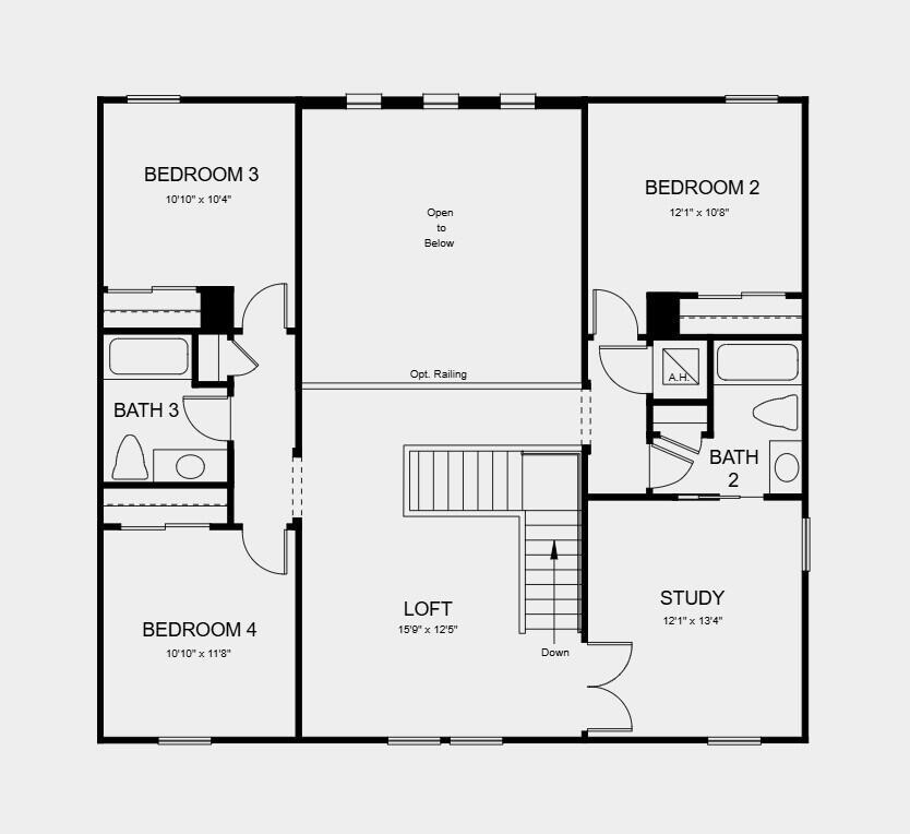 Image 3: Second Floor Plan - Additional Highlights Include: