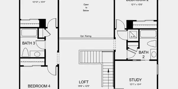 Image 3: Second Floor Plan - Additional Highlights Include: