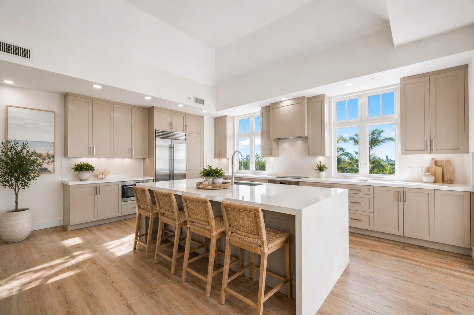 Image 2: Virtually Staged Kitchen