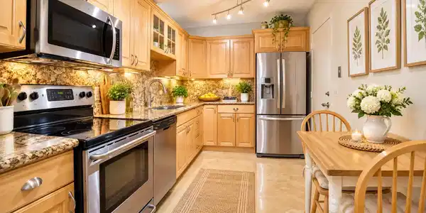 Image 2: kitchen-virtually staged