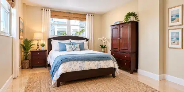 Image 3: primary bedroom - virtually staged