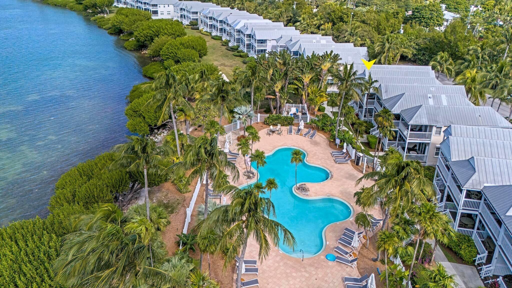Image 4: Hawks Cay Resort Pool Aerial View