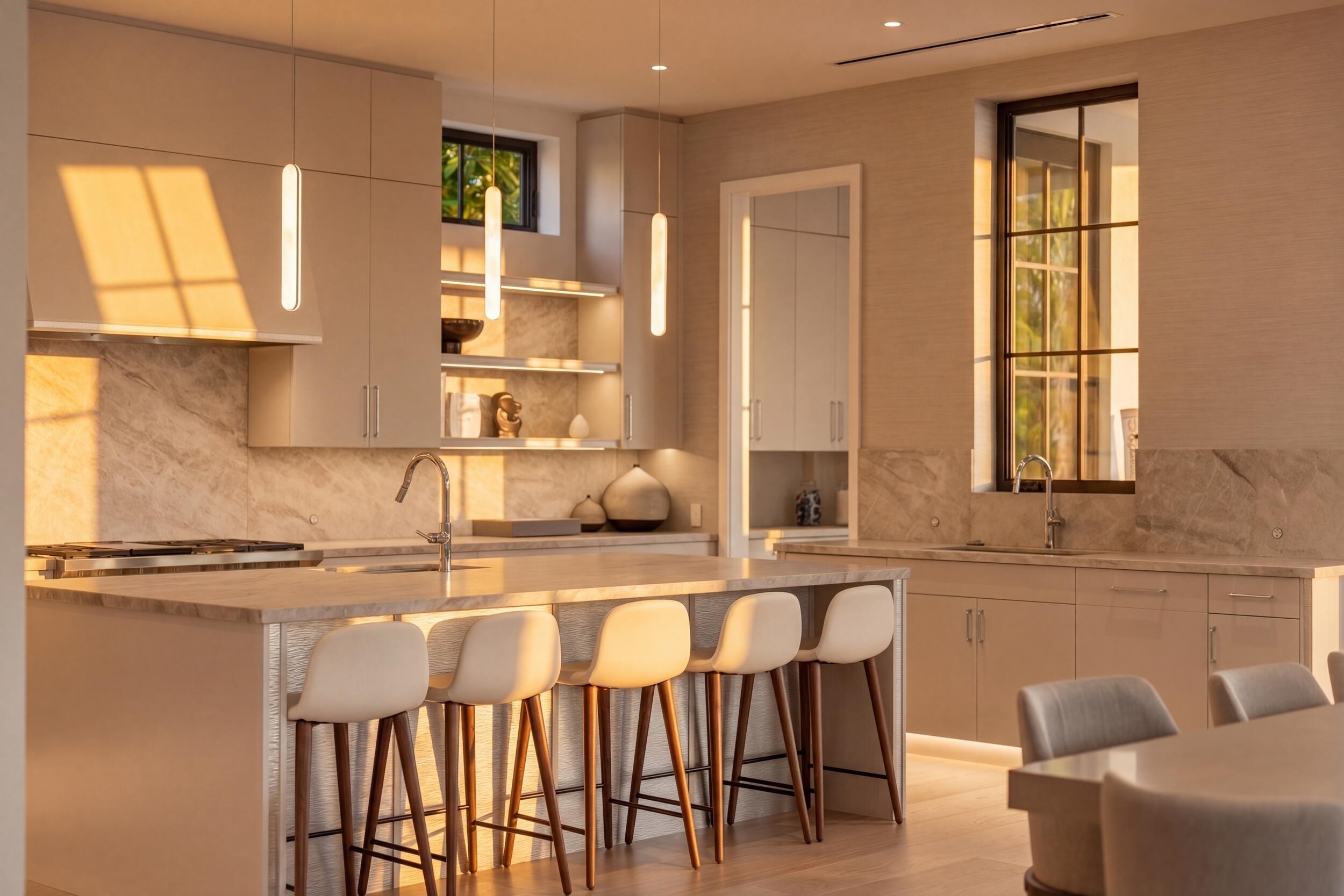 Image 1: KITCHEN TWILIGHT