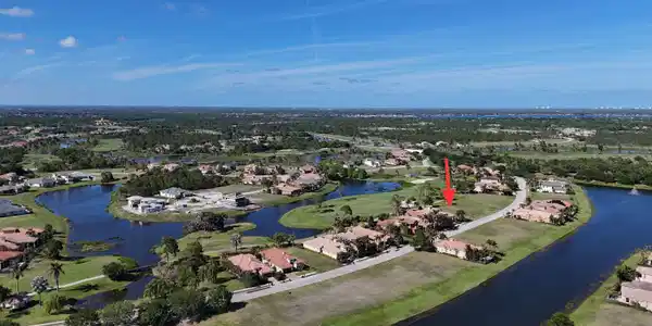 Image 2: Lot Location -5th Hole of Palmer course with Lake