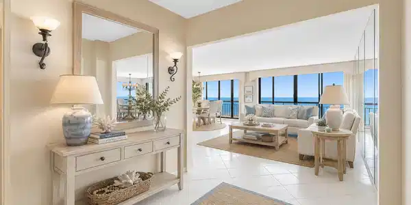 Image 4: As you enter the foyer of Penthouse 401, you're im