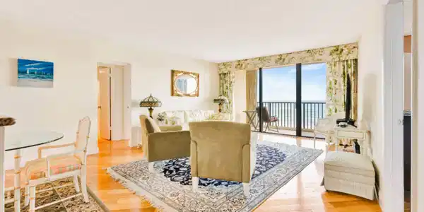 Image 3: living room with ocean view