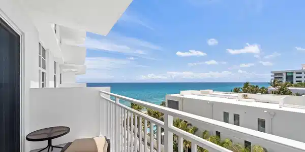 Image 2: Ocean view from private balcony