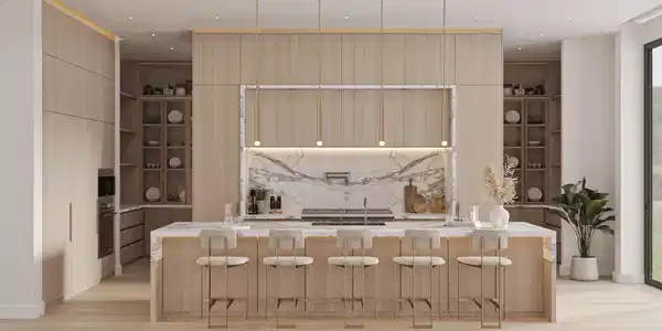 Image 4: Kitchen 1 VIRTUAL RENDERING