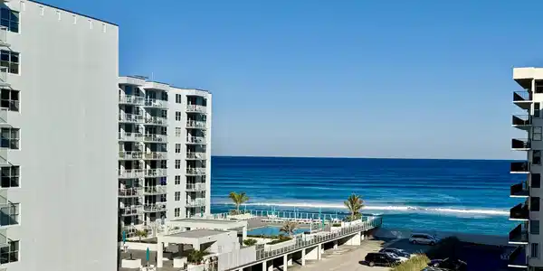 Image 3: OCEAN VIEW FROM CONDO DECK