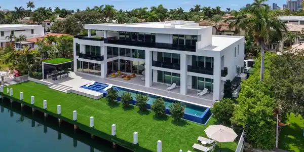 Image 2: Spectacular waterfront setting featuring a 75-foot