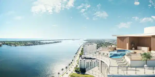 Image 3: Penthouse Aerial Rendering