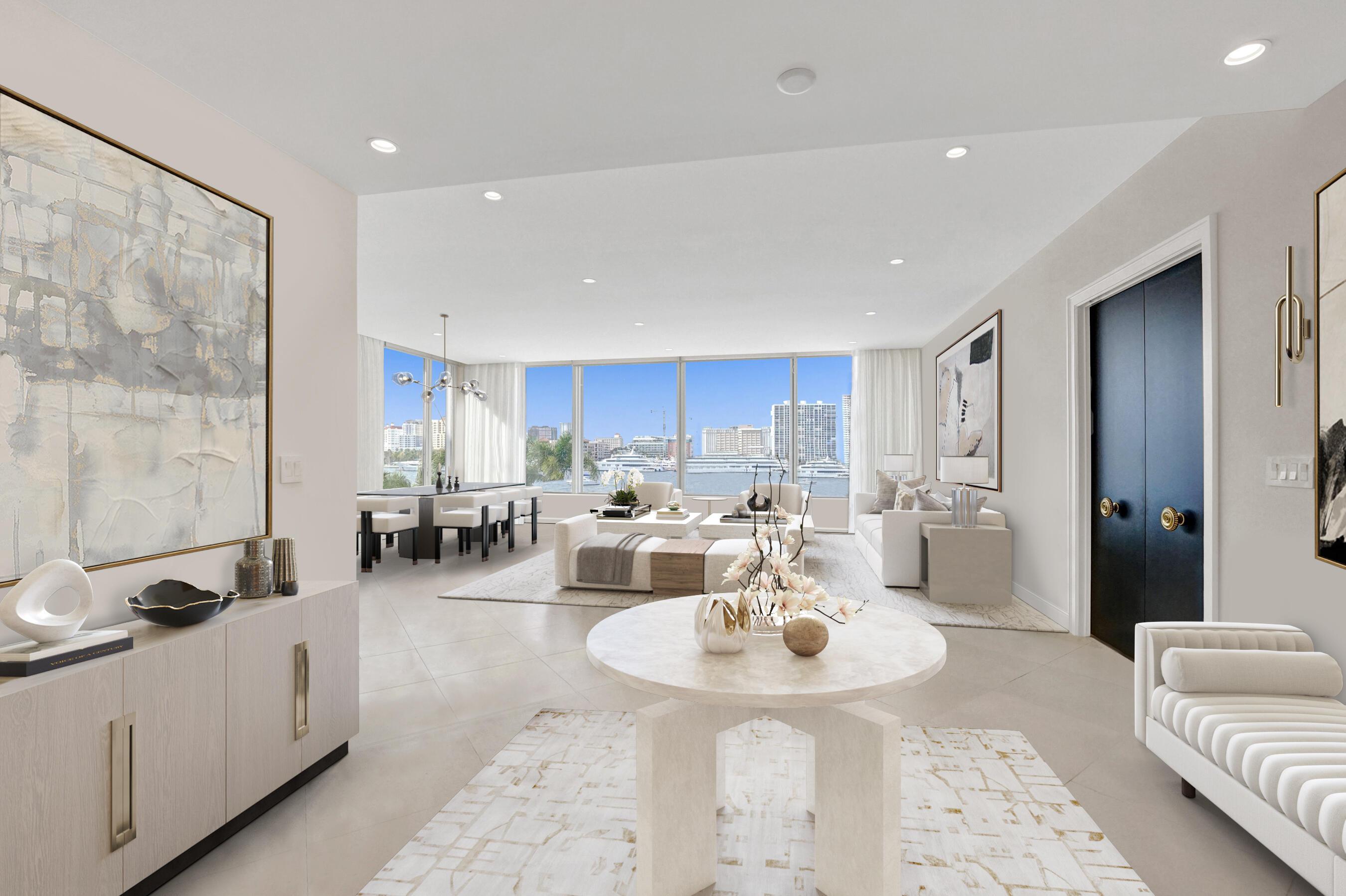 Image 1: 44 Cocoanut Row Entryway Virtual Staging
