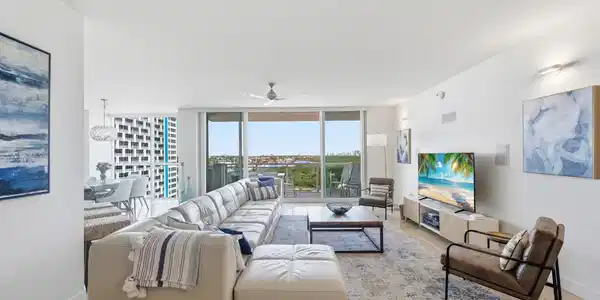 Image 4: Living Room / Water Views