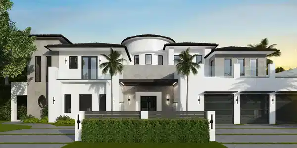 Image 2: 419 E COCONUT PALM ROAD_VIEW 02_FRONT VI