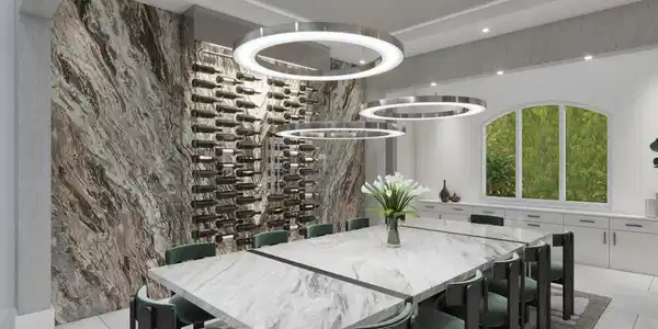 Image 4: 419 E COCONUT PALM ROAD_DINING ROOM_VIEW