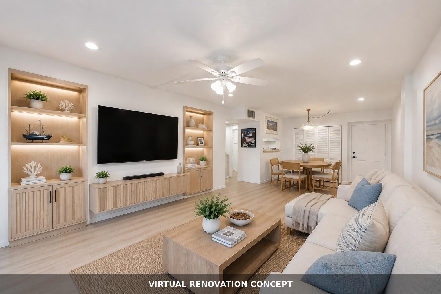 Image 4: Virtual Renovation Concept Living Room