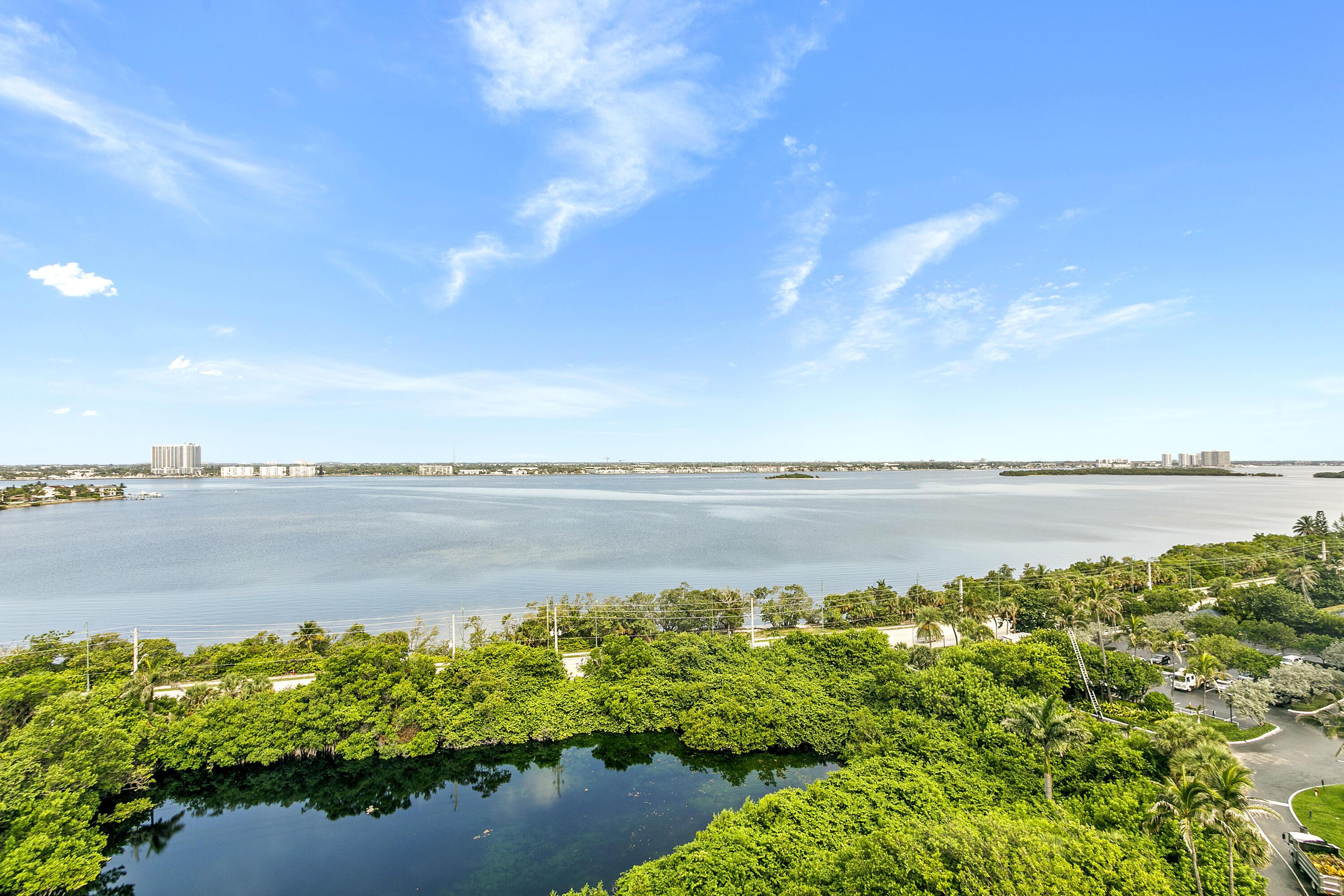 Image 3: view north of intracoastal and pond