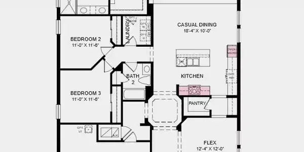 Image 2: Floor Plan - Additional Highlights Include: gourme