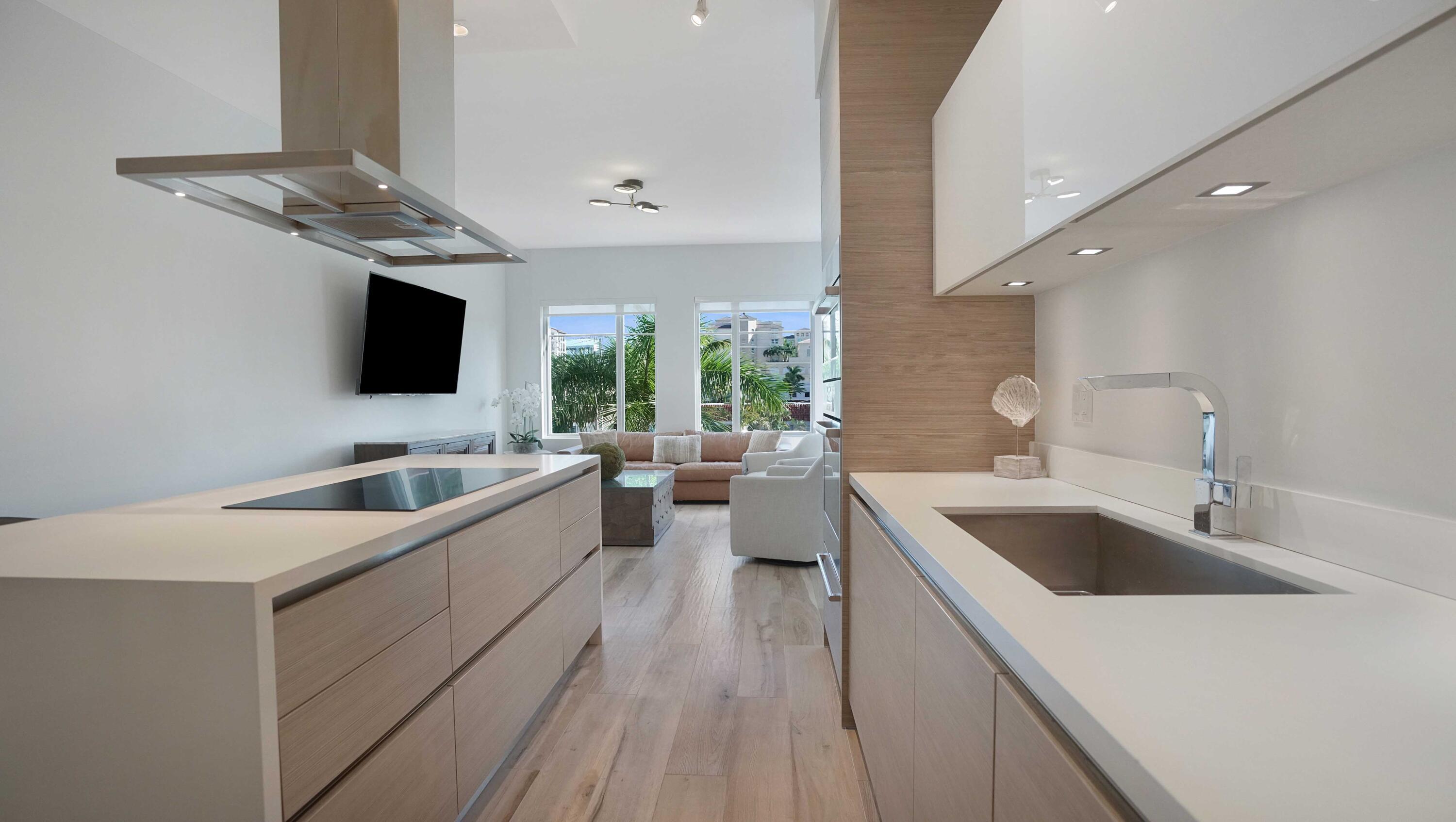 Image 4: Kitchen with Italian cabinetry and modern applianc