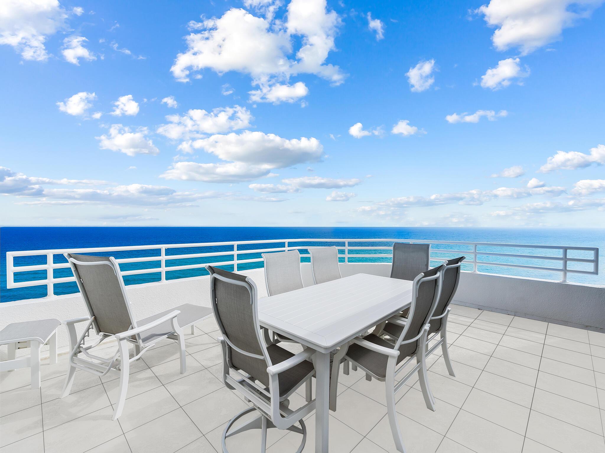 Image 4: Large deep rooftop balcony