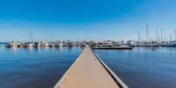 Image 2: Walkway to South Marina...