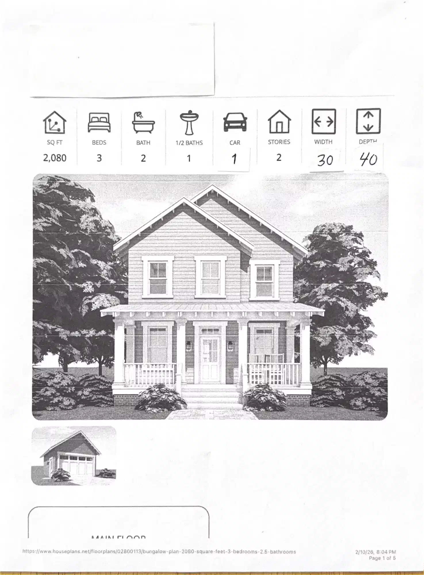 Image 1: Conceptual Plans 1