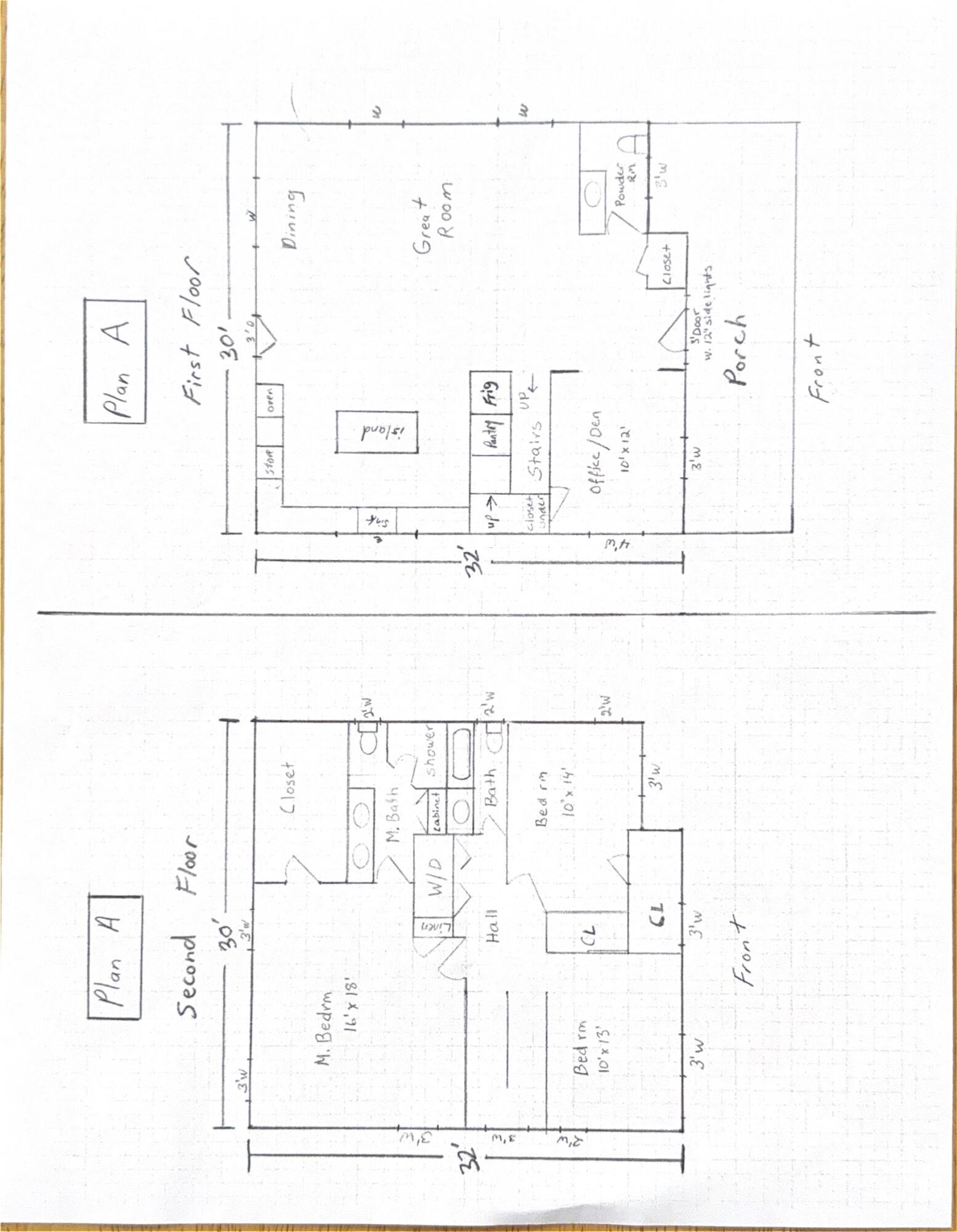 Image 2: Conceptual Plans 1-2