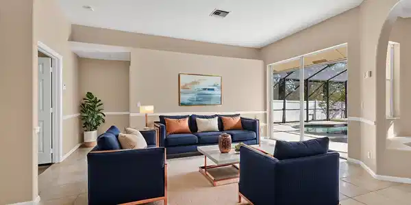 Image 2: Virtually Staged Formal Living Room