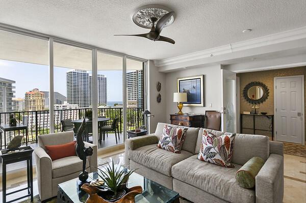 Image 1: Wide Water views & City views w/ sliding glass doo