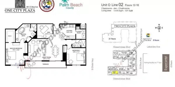 Image 3: Floor Plan 1402