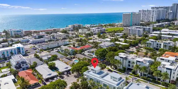 Image 2: Aerial View - WALK TO LAUDERDALE BY THE SEA BEACH,