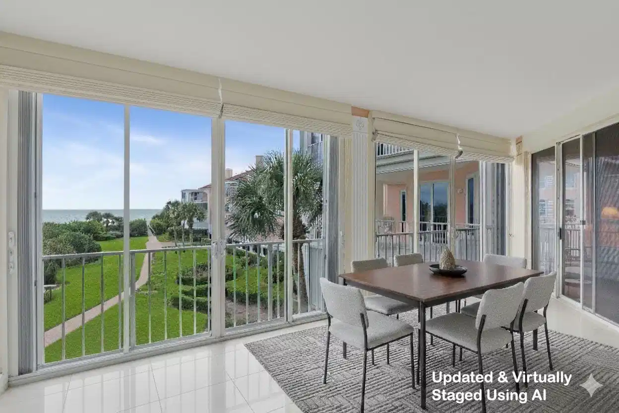 Image 1: Virtually Staged Patio