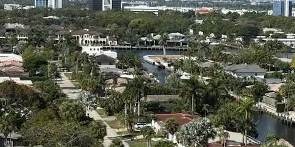 Image 2: View of canals and Intracoastal from balcony