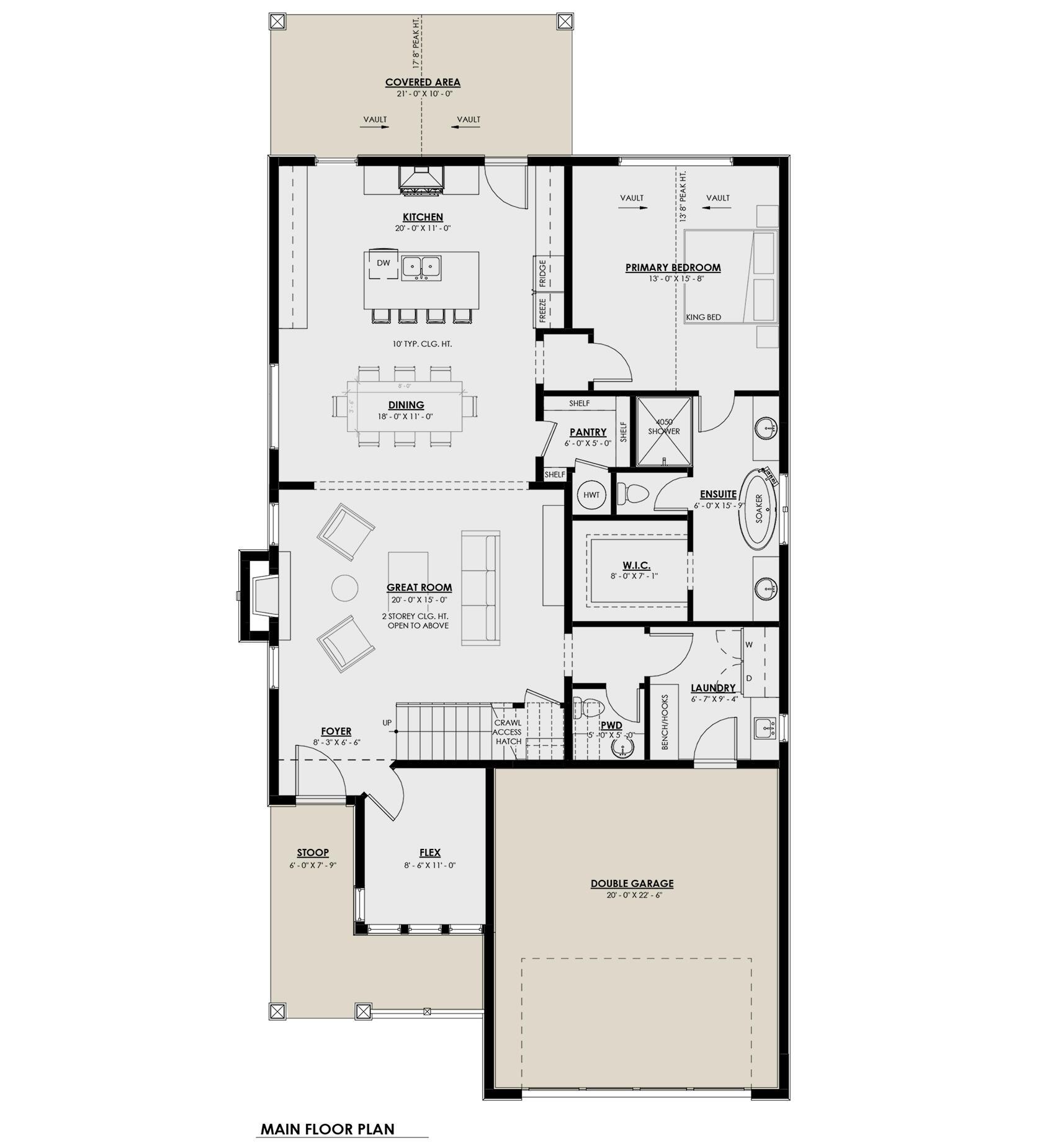 Image 4: HEARTHSTONE First Floor Plan