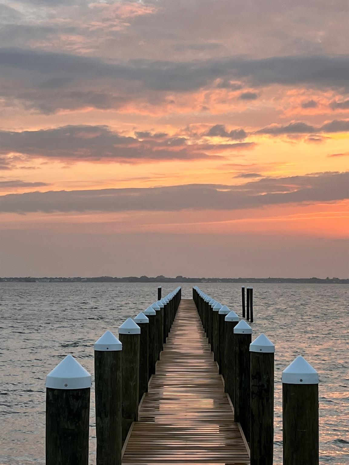 Image 3: Private dock directly across A1A