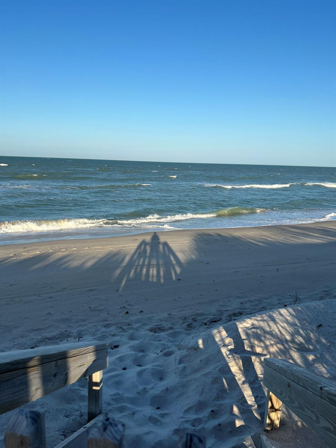 Image 4: Beach entry off the private deck.