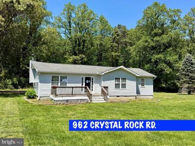 962 CRYSTAL ROCK ROAD
