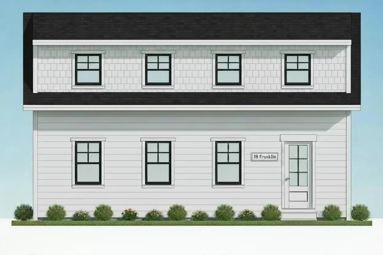 Image 1: FINAL 38 Franklin side render
