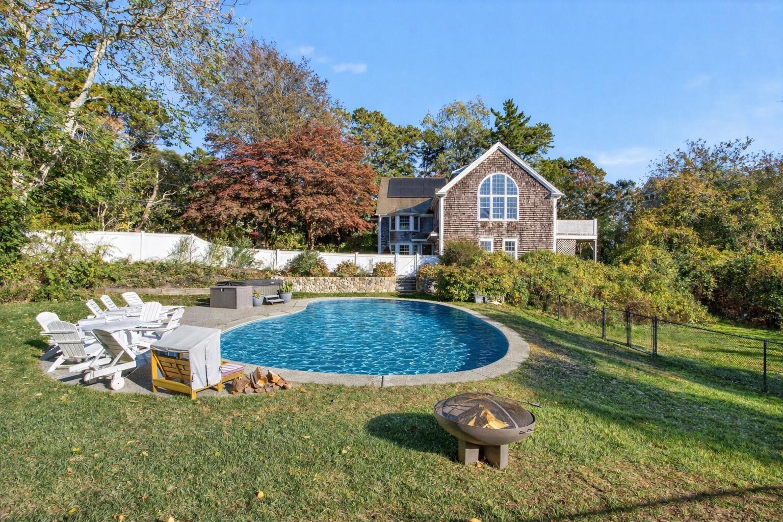 Image 2: Heated gunite pool